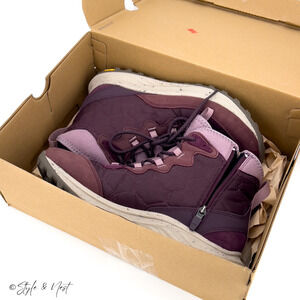 Merrell Womens Antora 3 Thermo Waterproof Snow Boot Burgundy Size 8.5